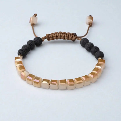 Glass Diffuser Bracelet (PEACHES & CREAM)