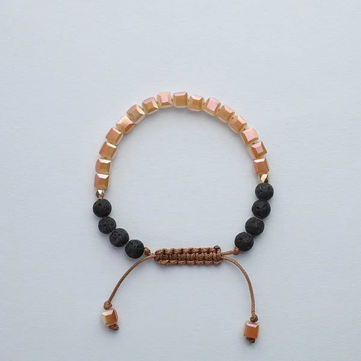 Glass Diffuser Bracelet (PEACHES & CREAM)
