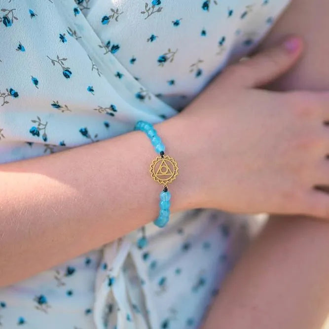 Throat Chakra Diffuser Bracelet