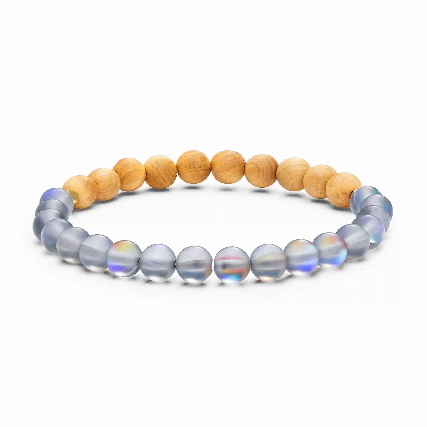 Glow Glass Wood Diffuser Bracelet