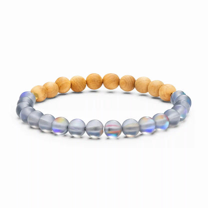 Glow Glass Wood Diffuser Bracelet
