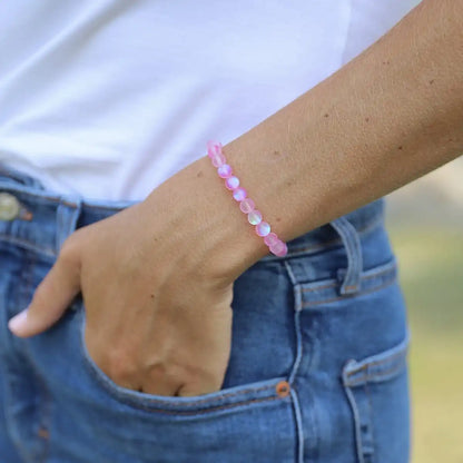 Glow Glass Wood Diffuser Bracelet