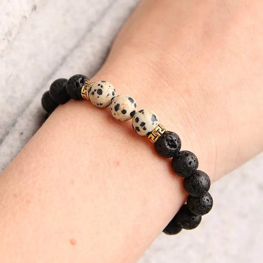 Dalmatian Diffuser Bracelet
