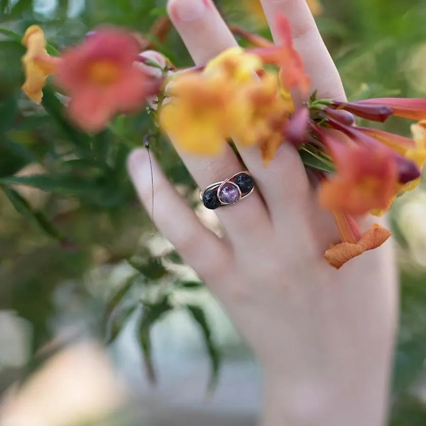 Amethyst Diffuser Ring