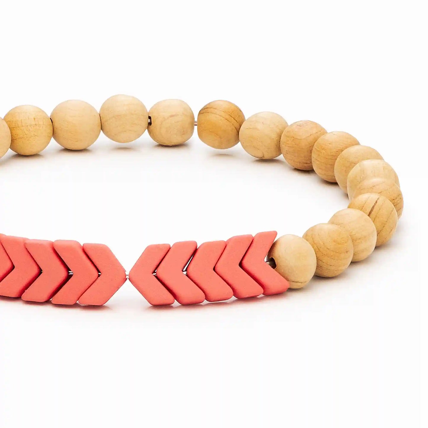 Sacred Arrow Wood Diffuser Bracelet